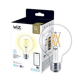 FOCO LED G25 WIZ 3.8 WATTS 350 LÚMENES LUZ CÁLIDA
