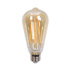 FOCO LED VINTAGE PHILIPS 5W 350 LM LUZ CLIDA ÁMBAR