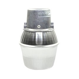 LÁMPARA DE SEGURIDAD LUZ BLANCA 34 CM PLATA 1 PIEZA