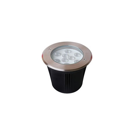 EMPOTRADO A PISO LED 12 W MODELO SPIRAL