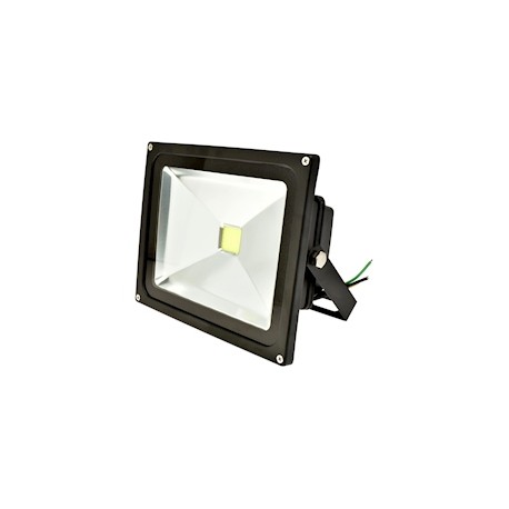 REFLECTOR NOVARA EXTERIOR CRISTAL NEGRO MATE LED 30 W