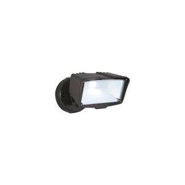 LUMINARIO SEGURIDAD LED CON REFLECTOR COLOR BRONCE