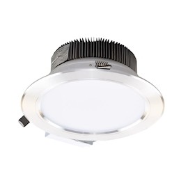 LUMINARIO EMPOTRABLE LED MATE LUZ BLANCA 2 PIEZAS