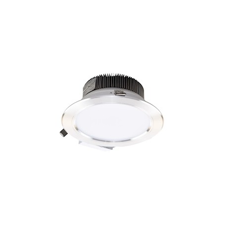 LUMINARIO EMPOTRABLE LED MATE LUZ BLANCA 2 PIEZAS