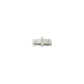 CONECTOR PARA RIEL RECTO ALUMINIO BLANCO