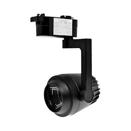 SPOT LIGHT MEDIANO PLÁSTICO/METAL NEGRO MATE LED 18 W