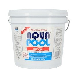 SÚPER CLORADOR HIT OK 5 KG AQUA POOL