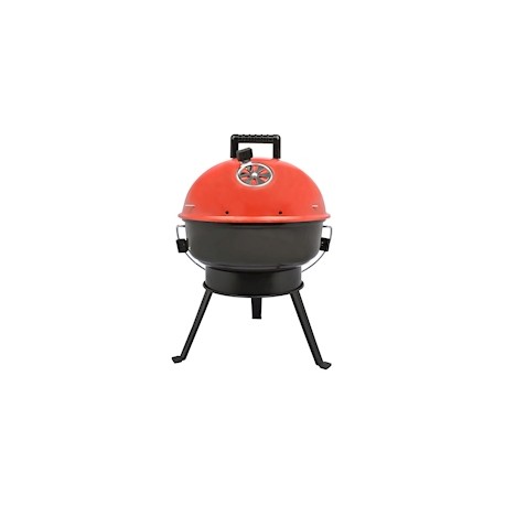 ASADOR PORTÁTIL KETTLE CON TAPA 52 X 40 X 38 CM ROJO