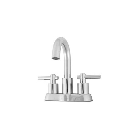LLAVE MEZCLADORA PARA LAVABO MANUAL DE 9.6 PULGADAS LATÓN