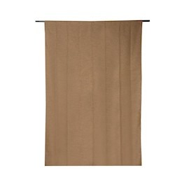 CORTINA DE JACQUARD PARA VENTANA POLIÉSTER CHOCOLATE 210 X 140 CM