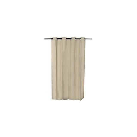 CORTINA CORREDIZA DE POLIÉSTER BEIGE 210 X 135 X .3 CM