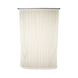 CORTINA DE TERGAL DE 140 X 210 CM HUESO