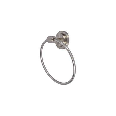 TOALLERO DE ARGOLLA METAL PLATA