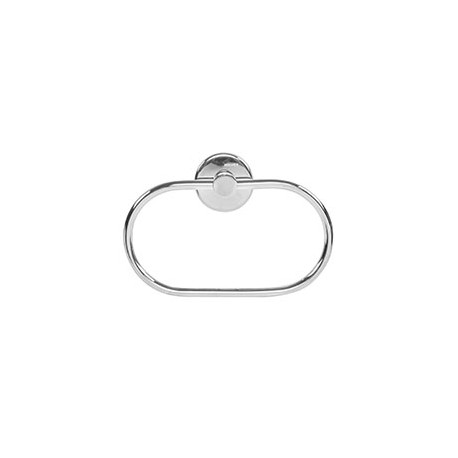 TOALLERO DE ARGOLLA CLÁSICA 21.1 X 11.9 CM PLATA HELVEX