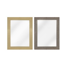 ESPEJO DECORATIVO RECTANGULAR CON MARCO VARIOS COLORES 70 X 100 CM