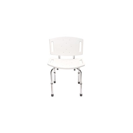 SILLA PARA DUCHA AJUSTABLE DE 87.6 CM MATE