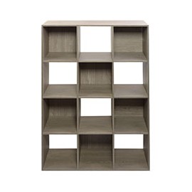 ORGANIZADOR APILABLE DE 12 CUBOS GRIS