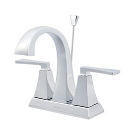MEZCLADORA PARA LAVABO ALWEN DUOMANDO DE 19 X 16 CM LATÓN