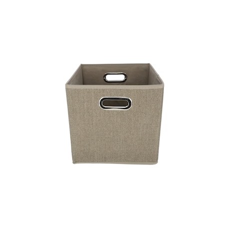 CUBO ORGANIZADOR DELUXE CAFÉ 27X27X27CM