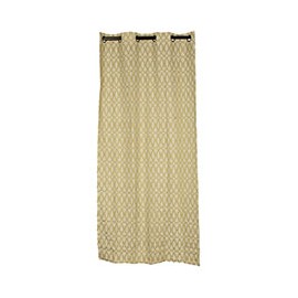 CORTINA DECORATIVA 106 X 213 CM DORADO