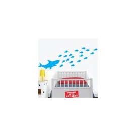 VINIL STANDAR TIBURÓN CON PECES