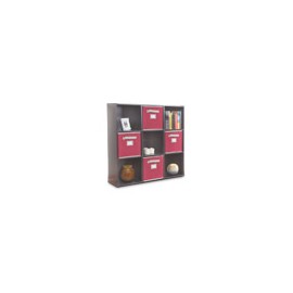 ORGANIZADOR MELAMINA 9 CUBOS ESPRESSO