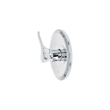 LLAVE MEZCLADORA PARA REGADERA MONOMANDO PLATA