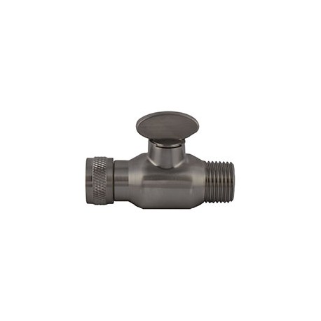 DESVIADOR DE REGADERA 3 VÍAS GRIS OSCURO GLACIER BAY