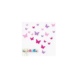 VINIL NIÑA MARIPOSAS
