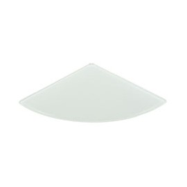 REPISA DE CRISTAL DOLLE 25 X 25 X 0.8 CM TRANSPARENTE