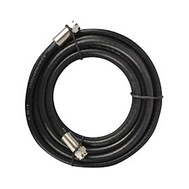 ARNES DE CABLE COAXIAL RG6 NEGRO 10 M STEREN