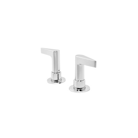 LLAVE MEZCLADORA PARA REGADERA DUOMANDO 10.5 X 16.5 CM LATÓN