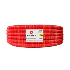 MANGUERA PARA CABLEADO 50 M ROJO