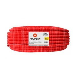 POLIFLEX EXTRA RESISTENTE 1/2 PULGADA 100 M ROJO