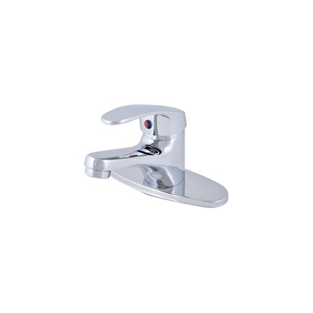 MEZCLADORA PARA LAVABO MONOMANDO 4 PULGADAS METAL