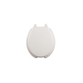 ASIENTO PARA BAÑO PLÁSTICO REDONDO HUESO FRENTE ABIERTO BEMIS