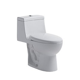SANITARIO LOGAN 1 PIEZA ALARGADO 3 Y 4.8 L BLANCO ALTURA CONFORTABLE