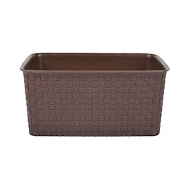GAVETA CHICA 28 X 19 X 13 CM CHOCOLATE HOME & HOME
