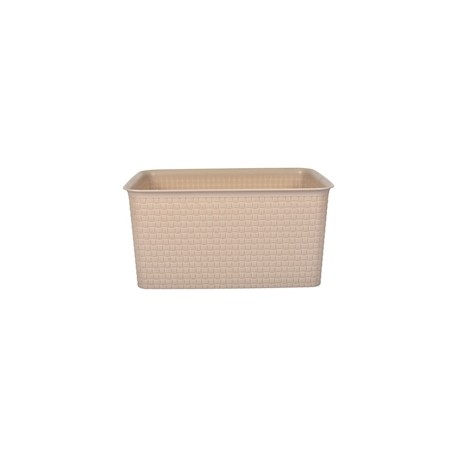 GAVETA GRANDE 39.5 X 26.8 X 19.2 CM BEIGE TAUPÉ HOME & HOME