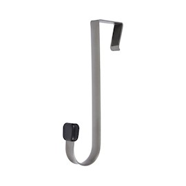 GANCHO PARA PUERTA 20 X 9 X 2.5 CM GRIS