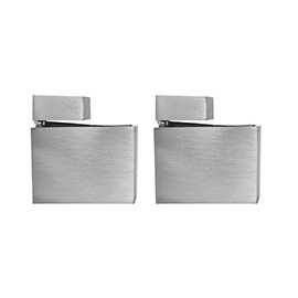 SOPORTE PARA REPISA TIPO CUADRO TITAN AJUSTABLE 4.8 X 2.4 CM PLATA