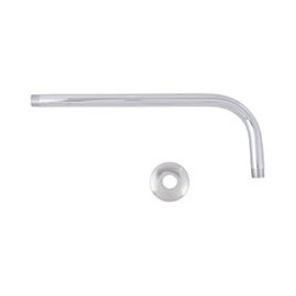 BRAZO RECTO PARA REGADERA DE 35.5 CM PLATA GLACIER BAY