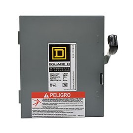 INTERRUPTOR DE SEGURIDAD 3 POLOS 30 A