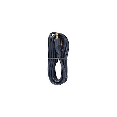 CABLE ESTÉREO A RCA 190 CM NEGRO