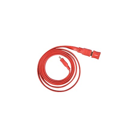 KIT DE CABLE HDMI PLANO Y COPLE HDMI 200 CM ROJO