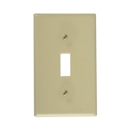 PLACA PARA APAGADOR DE PALANCA MARFIL