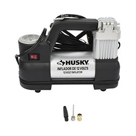 INFLADOR PORTÁTIL DE 12 V NEGRO