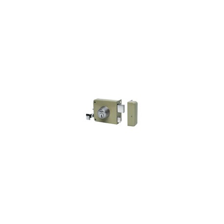 CERRADURA SOBREPONER IZQUIERDA BEIGE