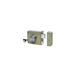 CERRADURA SOBREPONER DERECHA BEIGE