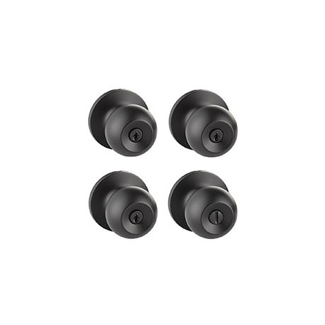 COMBO DE 3 POMOS BOLA ENTRADA CON LLAVE Y 1 POMO B